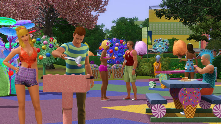Capture d'écran Les Sims 3 : Katy Perry Délices Sucrés