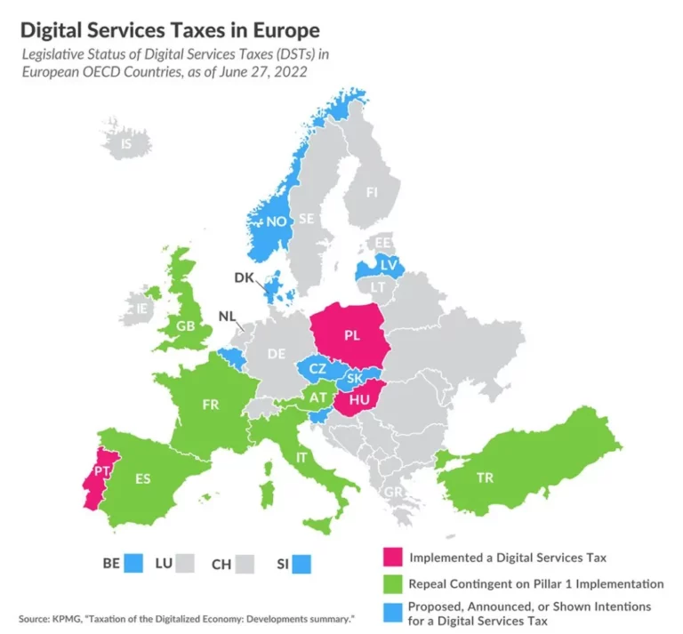 Digital Services Taxes in Europe