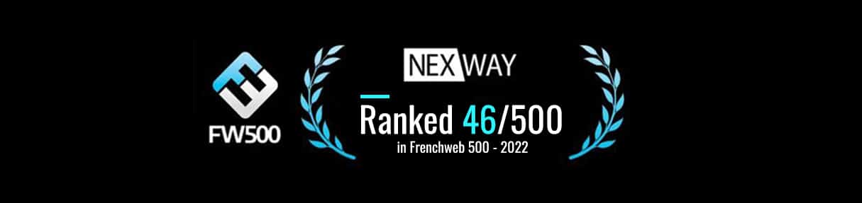 Nexway ranked 46/500 in Frenchweb 500